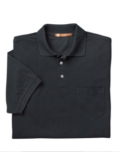 Image of the Harriton M265P Easy Blend Pique Polo with Pocket