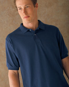 Hanes 054 Stedman 50/50 Jersey Polo