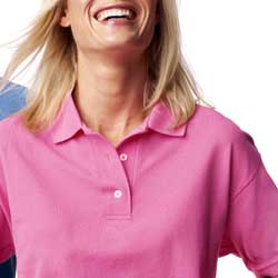 Image of the Anvil 8602 Women's Cotton Pique Polo