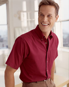 Image of the Devon & Jones D500S Men's Short-Sleeve Titan Twill